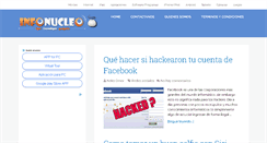 Desktop Screenshot of infonucleo.com
